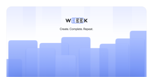 WEEEK Week #40: Create. Complete. Repeat