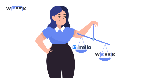 Trello vs WEEEK. Сравнение функций и возможностей 