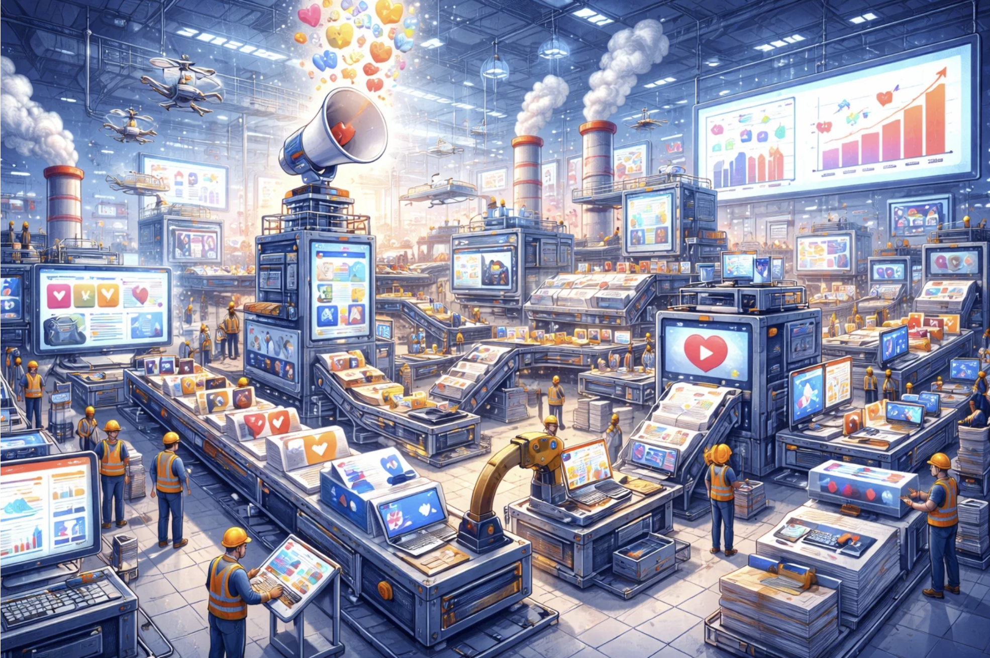 Как видит контент-завод ИИ