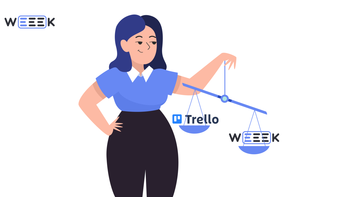 Trello vs WEEEK. Сравнение функций и возможностей 