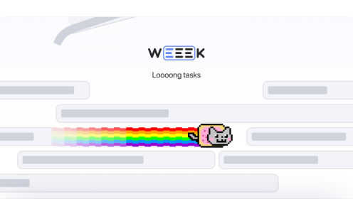 WEEEK Week #41: Loooong tasks