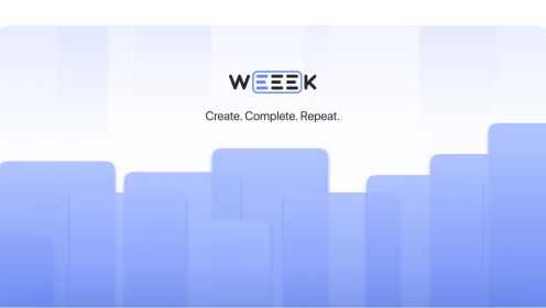 WEEEK Week #40: Create. Complete. Repeat
