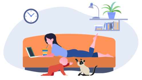 10 tips on how to work at home when you have kids