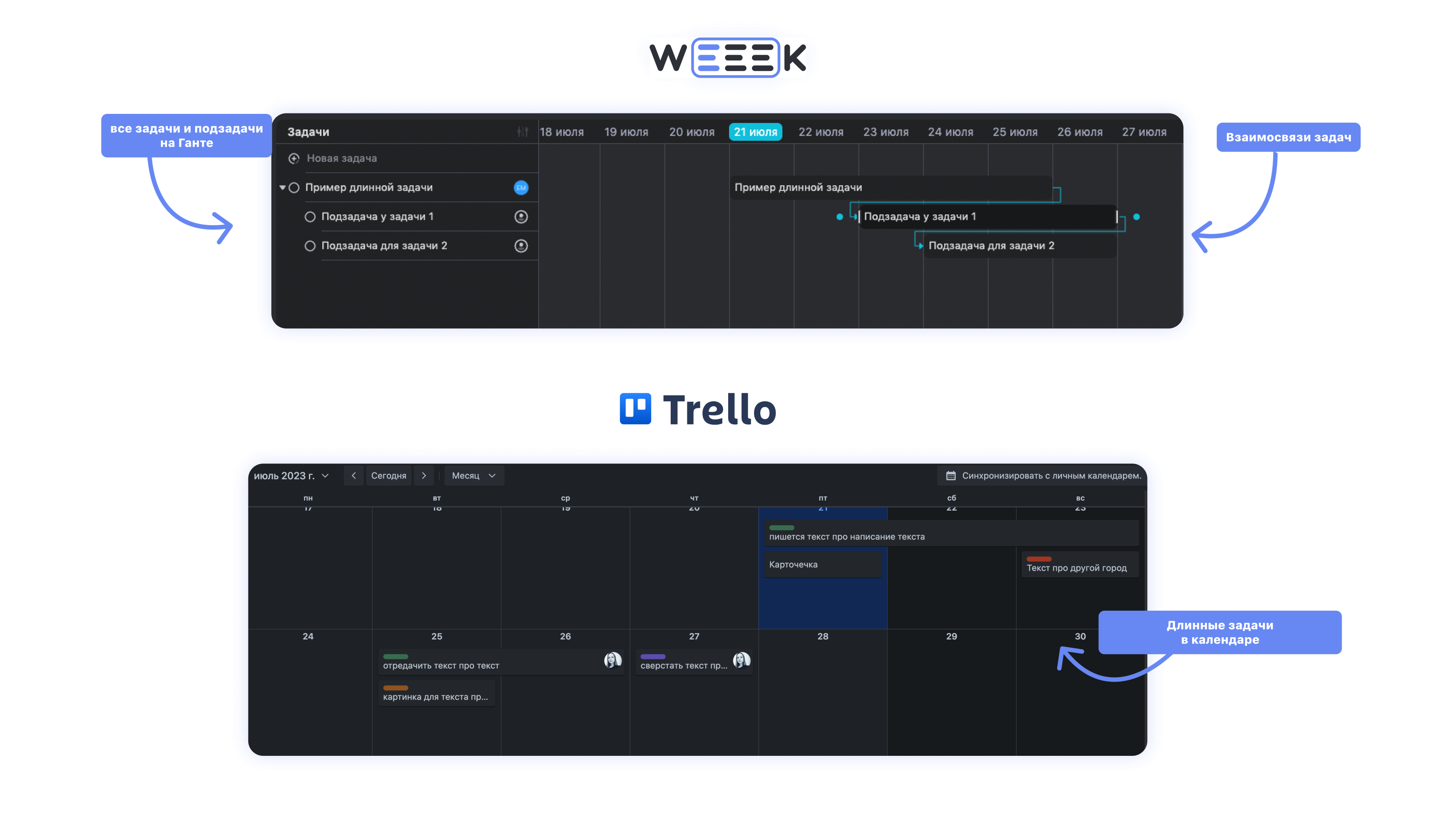 аналоги Trello в России