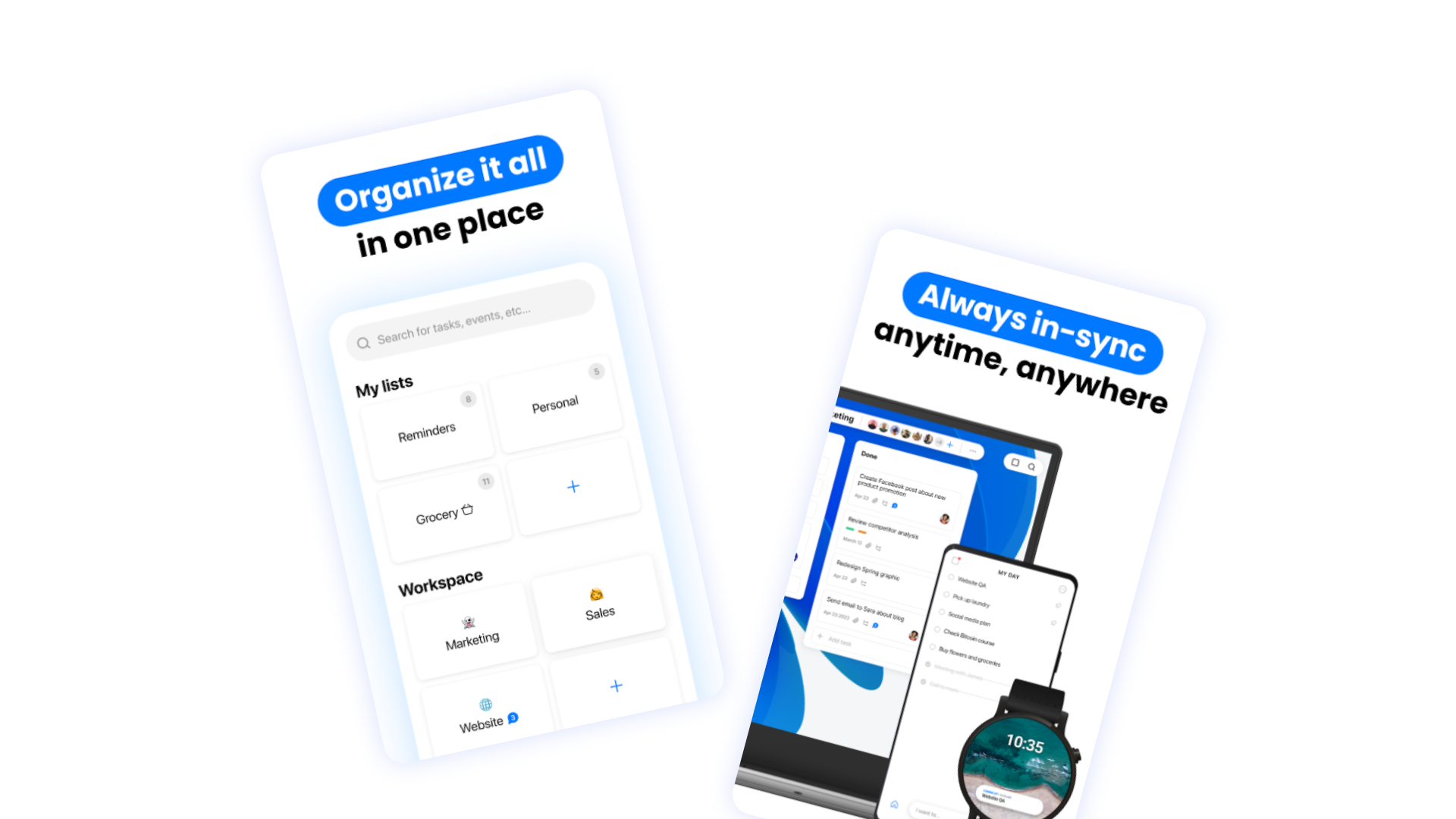 Any.do — приложение для планирования дел на Андроид